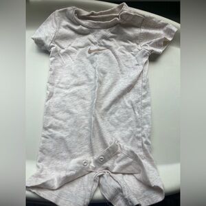 Nike Soft tan Baby Onesie